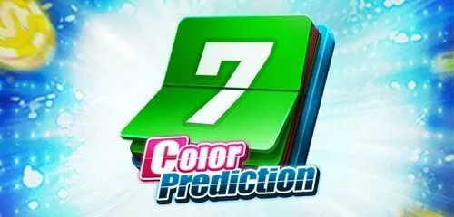 Color predictor tool highlighting winning predictions on casino platform